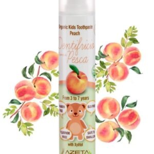 Azeta Pastă de dinți Organic pentru Copii 3-7 ani cu Piersic 50 ml