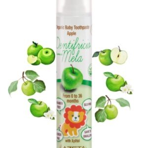 Azeta Pastă de dinți Organic pentru Bebeluși cu Măr 0-3 ani 50 ml