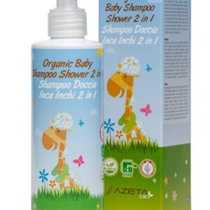 Azeta Șampon și Gel de duș Organic pentru Bebeluși 2 în 1 200 ml